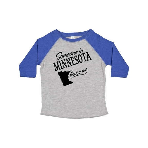 Inktastic Someone in Minnesota Loves Me Boys or Girls Toddler T-Shirt