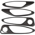 thumbnail image 5 of TINKI ABS Plastic Car Interior Door Handle Frame Cover Trim Sticker for Alfa Romeo Giulia 2017-2020 Auto Accessories (Carbon Fiber), 5 of 8