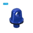 thumbnail image 3 of 1/4" Camera Neck Strap Screw Holder Quick Install Camera Screws with Rubber Washer, Blue 4 Pack, 3 of 5