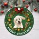 thumbnail image 1 of Navidad divertida decoración Navidad perro patrón colgante árbol de Navidad adornos Wmkox8yii  fhajkh5107, 1 of 2