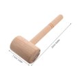 thumbnail image 2 of AURARMLET 1Pcs Wood Chisel Mallet Chocolate For Crafting Diy Projects Beginners, 2 of 8