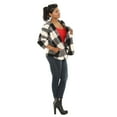 thumbnail image 4 of Shoreline's Box Plaid Shawl Collar Hoodie Jacket, 4 of 4