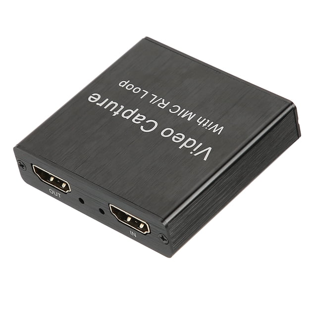 Small Size USB 2.0 Video Capture Card, Game Capture Card, Durable For Vlc/Obs/Amcap///Os X