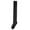 Black, variant on Yanyanz Compression Socks, Women's Winter Thickening Warm Medium Length Over Knee Socks Keep Warm Sock High The Knee Lightweight Indoors Socks, Socks Dark Gray One Size