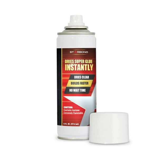 Superpegamento de secado instantáneo CA Glue Accelerator Starbond, 180 ml