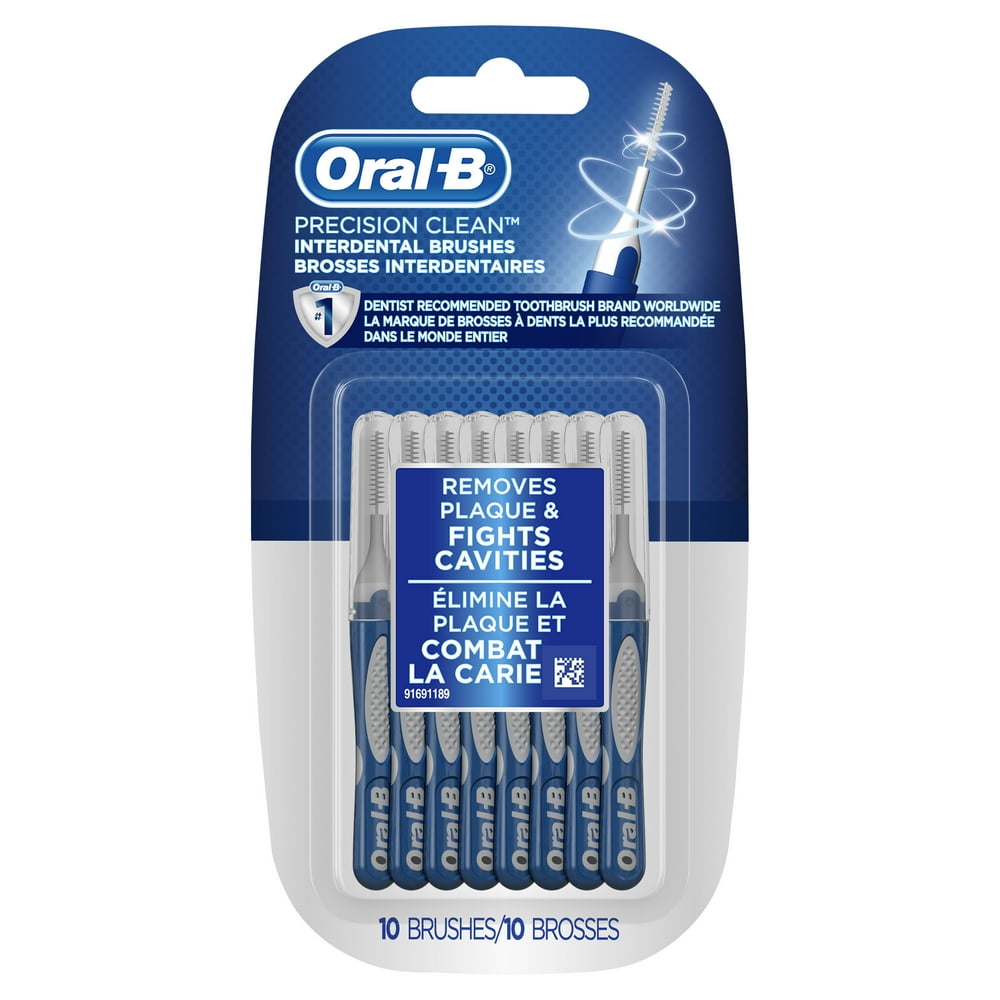 OralB Precision Clean Interdental Brushes, 10 Count