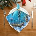 thumbnail image 2 of Wobogo Frozen Tropical Ocean Cloth Napkins 1 Piece Soft Elegant Touch Durable Absorbent Quick Drying for Elegant Dining, 2 of 8