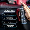 thumbnail image 5 of Blackline Car Care - Ocean Breeze Car Air Freshener, Long-Lasting, Oder Eliminator, for Cars, Trucks, SUV, or Home Use - 8 fl OZ - Scent Spray, 5 of 6