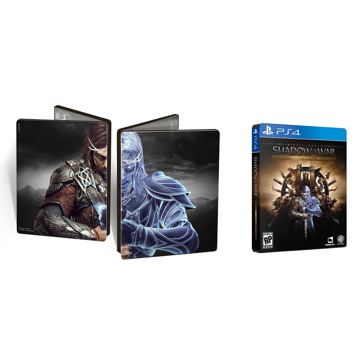 Warner Bros Middle Earth Shadow Of War Gold Edition Walmart Exclusive Playstation 4 Ps4 Walmart Com Walmart Com
