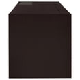 thumbnail image 5 of Halston 60-inch 3-drawer Office Computer Desk Cappuccino, 5 of 11