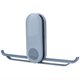 thumbnail image 4 of Colgador de ropa para balcón montado en la pared, organizador de almacenamiento para el hogar (azul), 4 of 11