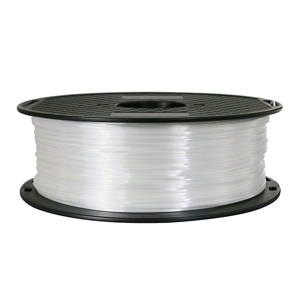NEOYFC for Silk Pearl White PLA Filament 1.75 mm 1KG 3D Printer Consumables 2.2LBS Spool Fit Most FDM Printer Silky Shiny Metallic PLA 3D Printing Material Silk White Color