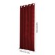 thumbnail image 3 of Cortinas de encaje para ventanas – Cortinas gruesas y caladas con elegante caída para sala de estar, dormitorio y balcón – Tratamiento de ventanas de poliéster que filtra la luz y aísla del calor, 3 of 6
