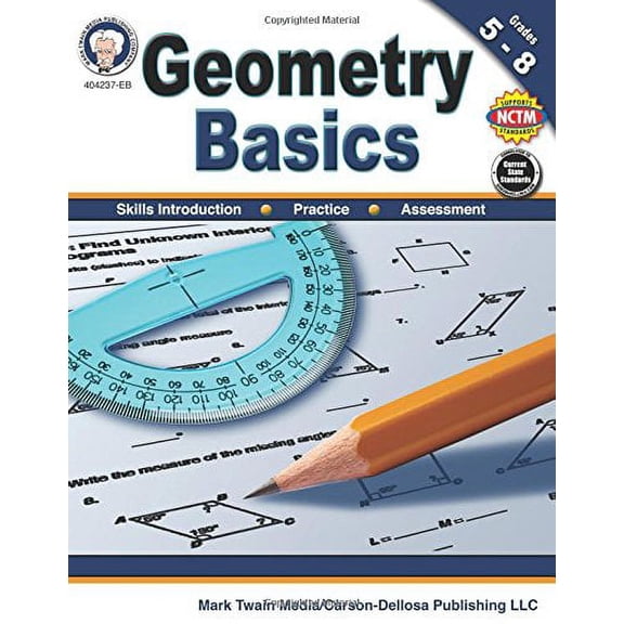 Pre-Owned Geometry Basics, Grades 5 - 8 (Paperback) 1622235827 9781622235827