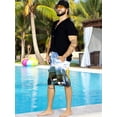 thumbnail image 4 of Short Playa y Alberca Hombre Estampado Traje Baño con Forro, 4 of 5