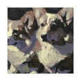 thumbnail image 3 of "Corgi in Expressionism" - Canvas, 3 of 25