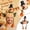 A, variant on Voska Thanksgiving Turkey Plush Costume Hat for Men and Women Funny Holiday Party Novelty Headwear Soft Warm Fall Winter B One Size