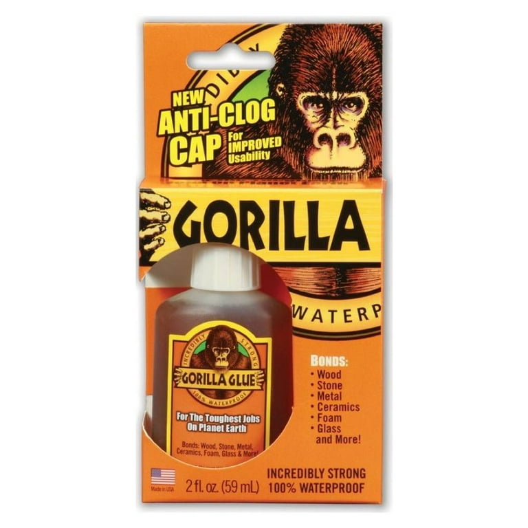【ちゃりやん2本】THXE×CNP 95% 1ml Gorila Glue Gorilla Glue Tan Polyurethane Adhesive, 2 oz Bottle