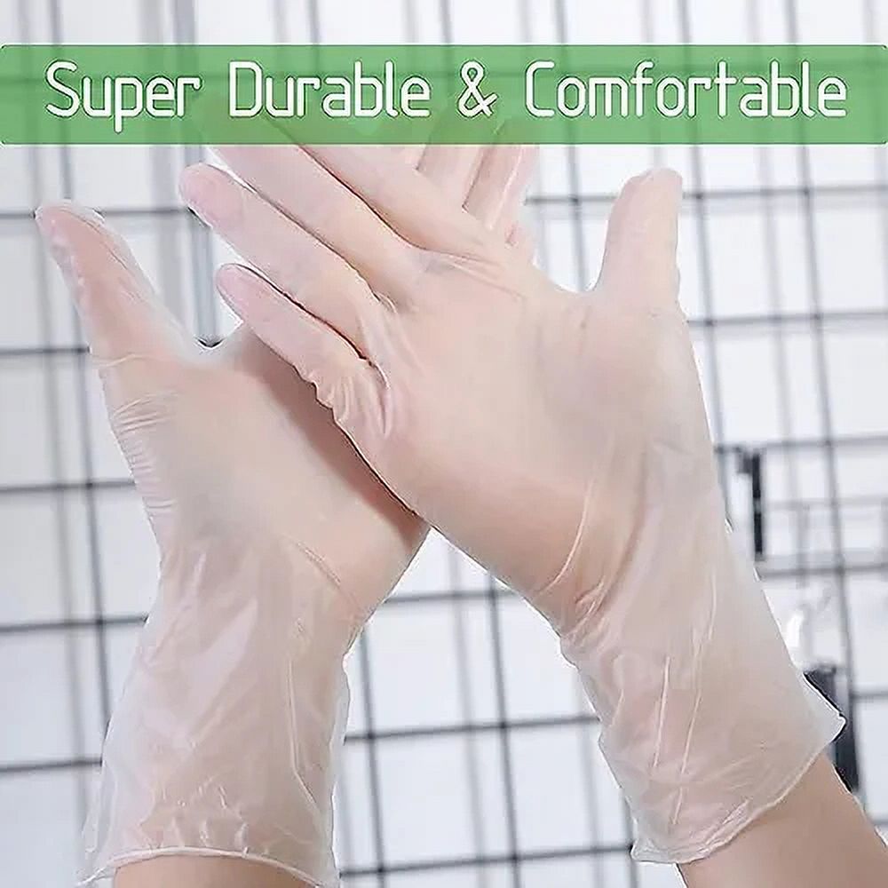 Vinyl Disposable Gloves 1 Case of 1000 Gloves