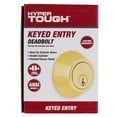 thumbnail image 7 of Hyper Tough Double Cylinder Deadbolt in Polished Brass Finish, 7 of 7