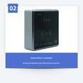 thumbnail image 3 of QR Code Reader Waterproof RFID Card Reader Access Control Card Reader Wiegand 26/34/66BIT Output Support CPU/IC/M1 Card, 3 of 7
