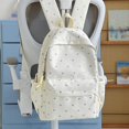 thumbnail image 5 of Weebloom Large School Backpack For Kids Girls Cute Heart Print Daily Large Capacity Backpack Bookbag Middle High School College White, 5 of 9