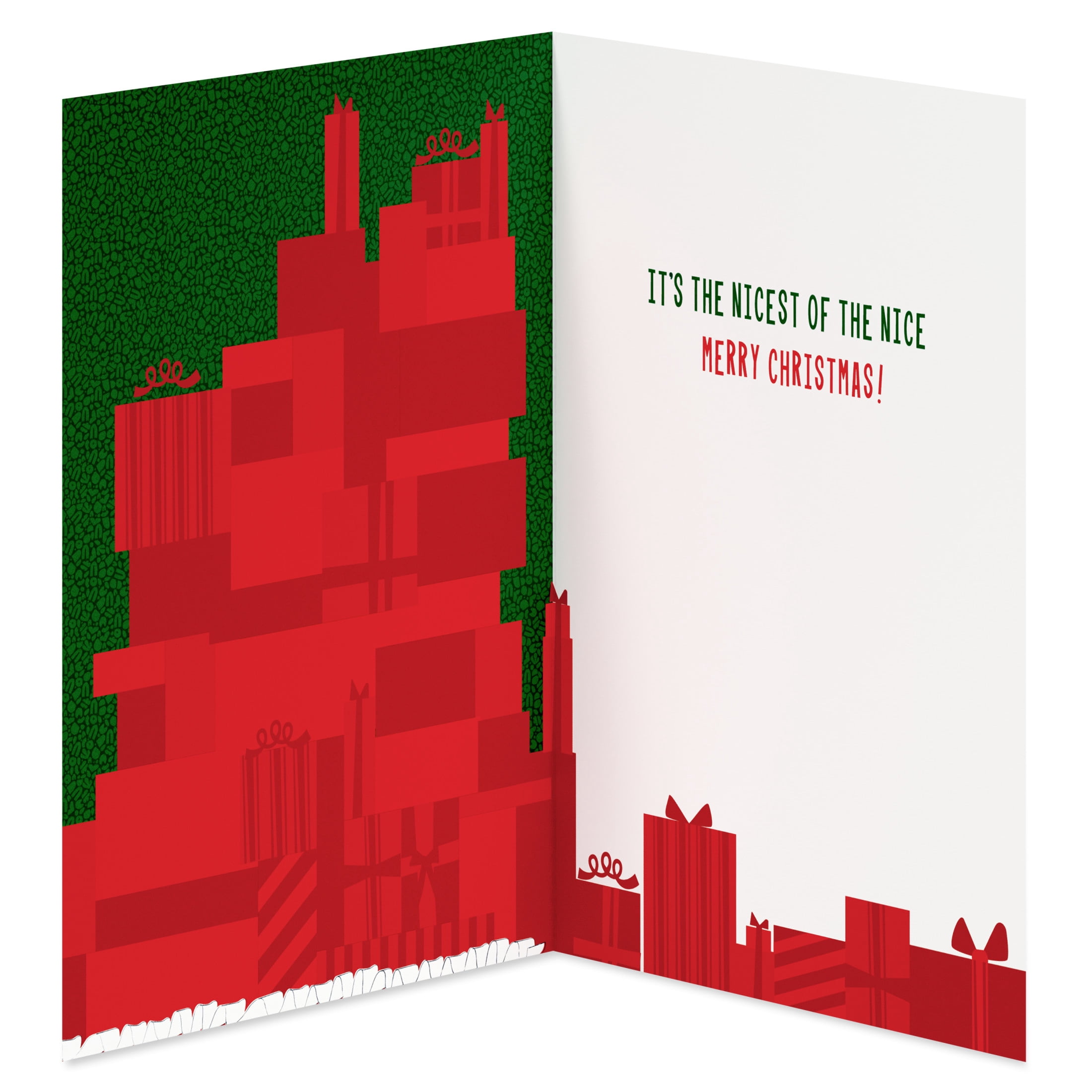 American Greetings Funny Christmas Card for Anyone (Santa's Short List)