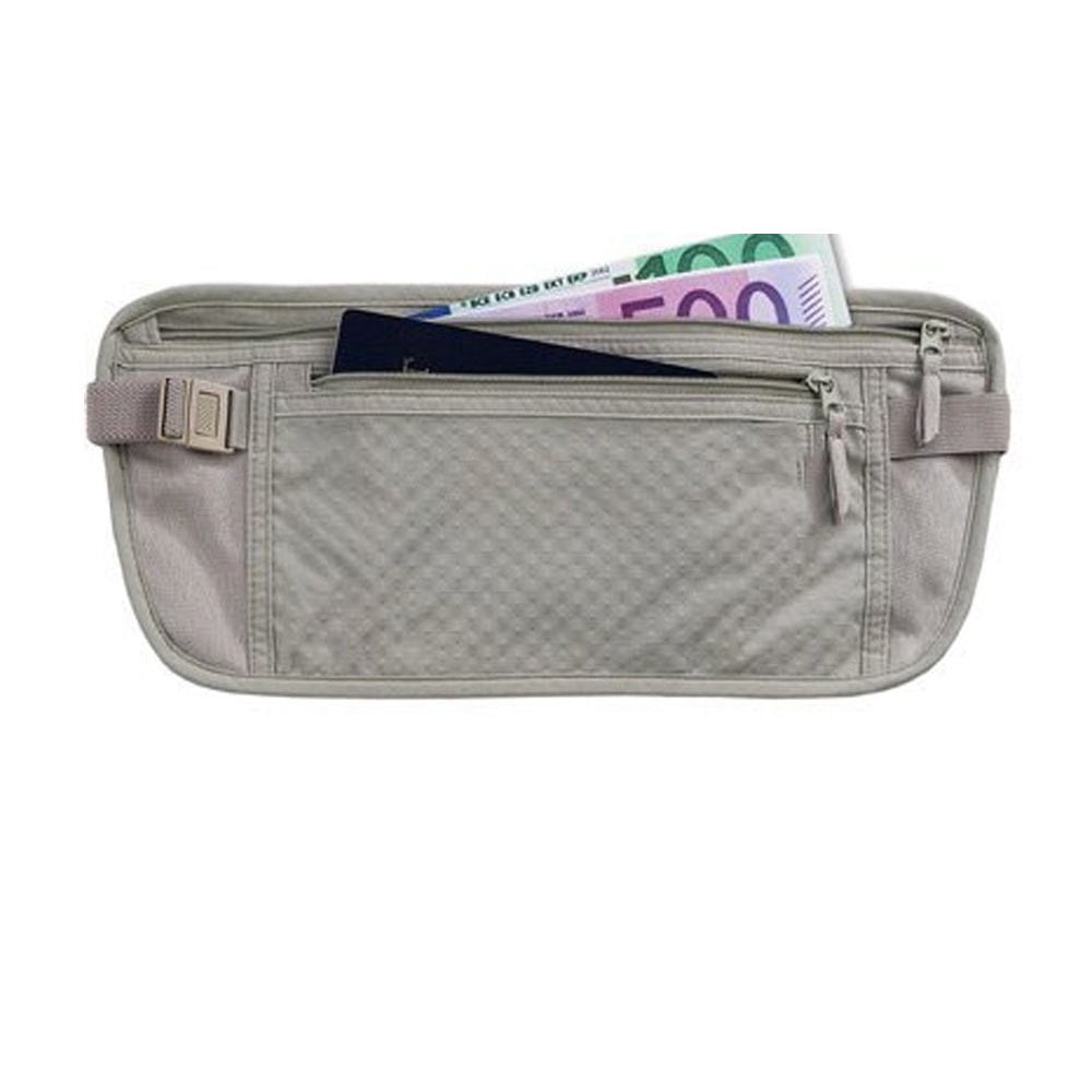 Sona Enterprises - TRAVEL POUCH BAG MONEY PASSPORT ID WAIST HOLDER SECURITY CASE BELT HIDDEN ...