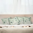 thumbnail image 3 of Ambesonne Paisley Throw Pillow Cover 4 Pack, Floral Vintage Patterns, 16", Laurel Green, 3 of 6