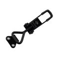 thumbnail image 4 of 90x27mm Lockers Toggle Clamp Steel Hasp 220lbs Adjustable Black Plated Catch Clip For Lock-free Handle-less Boxe, 4 of 5