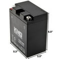 thumbnail image 3 of KMG Batterie Compatible avec Polaris Tous les Autres Modèles 1992-2005 YTX14AH-BS Batterie Étanche Sans Entretien Haute Performance 12V SMF Remplacement OEM Motocyclette Sports Motorisés VTT Trottinette Motoneige, 3 of 3