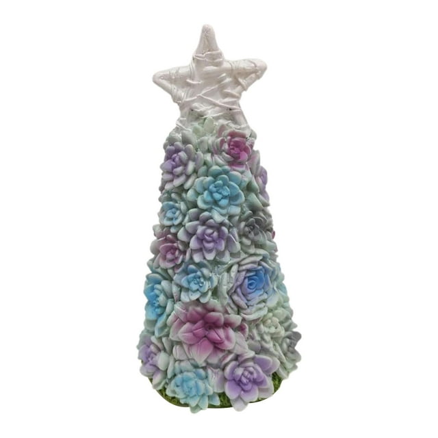 Adorno navideño de resina de simulación, artesanía, estatua decorativa para árbol de Navidad 15cm