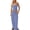 Blue, variant on Czanzd Women's Striped Tube Top and Wide Leg Pants 2 Piece Outfit Set,L,Green
