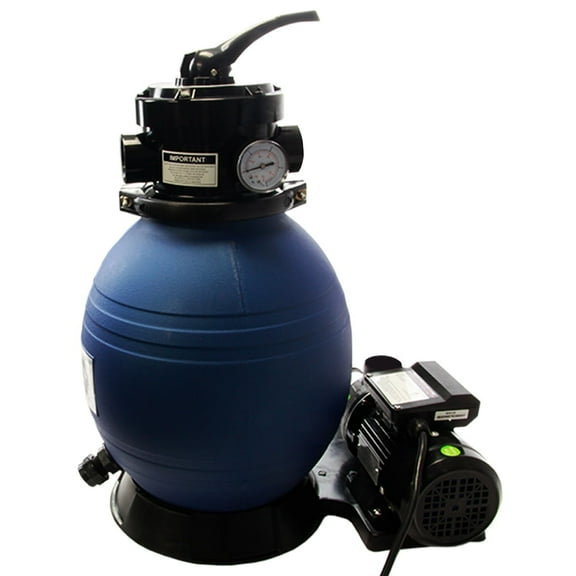 Rx Clear 12" Sand Filter System with 1/2 HP Pump for Above Ground Swimming Pool