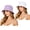 White/Purple, variant on 2 Pack Bucket Hats for Women & Men, Summer Sun Hat for Travel, Beach, Outdoor Activities - Unisex Adjustable Cap