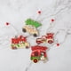 thumbnail image 5 of 4 piezas de adornos navideños con pequeños colgantes de madera pintados de Navidad [tenga en cuenta al realizar un pedido que se enviarán 4 estilos en un  paquete] ANGGREK Otros, 5 of 8