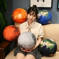 thumbnail image 4 of Simulated Earth Sun Mars Moon Stuffed Toys Stuffed Planets In The Solar System Soft Doll Pillow Cushions Boy Girl Birthday Gift, 4 of 10