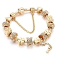 thumbnail image 1 of PULSERAS CON ABALORIOS de corazón de cristal para mujer, cadena de serpiente de Color dorado, regalo de joyería para el Día de San Valentín, 2022 Fivean unisex, 1 of 2