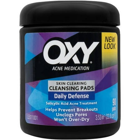 (2 pack) OXY Maximum Cleansing Acne Treatment Pads, 90 (Best Korean Cleansing Oil For Acne Prone Skin)