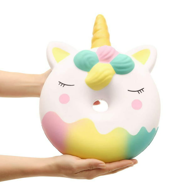 Snart finansiel lave et eksperiment Anboor 13 Inches Squishies Jumbo Unicorn Donut Kawaii Soft Slow Rising  Scented Giant Doughnut Squishies Stress Relief Kid Toys - Walmart.com
