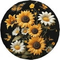 thumbnail image 2 of Wildflower Plant Spare Tire Cover Wheel Protectors for Rv Camper Travel Trailer SUV Truck, 2 of 9