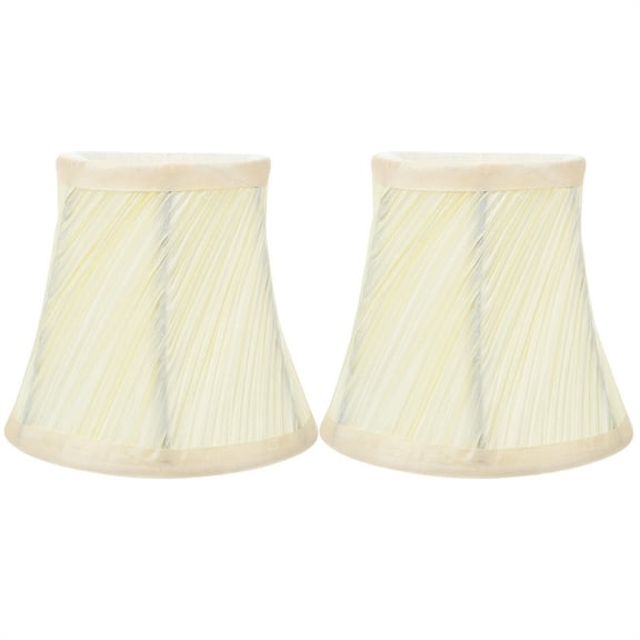 2pcs Decorative Lamp Shades Light Shade Creative Lamp Cover(Yellow)