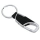 thumbnail image 1 of EeaseMX Llavero de cuero para hombre, de metal, para el hogar (plateado), 1 of 8