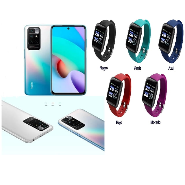 Smartphone Xiaomi REDMI NOTE 11 DE 4GB CON 128GB- AZUL + Smart Band
