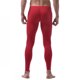 thumbnail image 3 of Gibobby pantalones mujer Leggings largos de seda de hielo para hombre Pantalones largos de casa de seda de hielo para hombre（Rojo， XL), 3 of 5