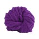 thumbnail image 3 of Hilo de lana grueso, hilo voluminoso para tejer a mano, hilo grueso para tapicería. Violeta, 3 of 9