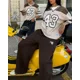 thumbnail image 4 of Camiseta holgada de empalme de oliva de moda de verano 2024 para hombre, estilo hip-hop callejero Y2K, tendencia deportiva de culturismo y hockey sobre hielo, 4 of 5