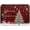Xmas, variant on Merry Christmas Dish Drying Mat for Kitchen Counter,Winter Snowflake New Year Red Xmas Microfiber Absorbent Dishes Drainer/Rack Pads 16x18 inch