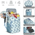 thumbnail image 3 of Marine Coral Reef Backpack Cooler – Leakproof Insulated Cooler Bag with Cute Seashell Starfish Design for Beach, Picnic, Travel, Hiking, 3 of 4