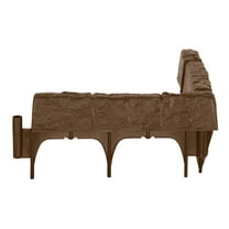 Suncast Resin Border Stone™ Edging, Brown, BSE10BR